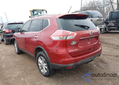 2016 Nissan Rogue Sv из США, поврежденный, VIN KNMAT2MV6GP641779